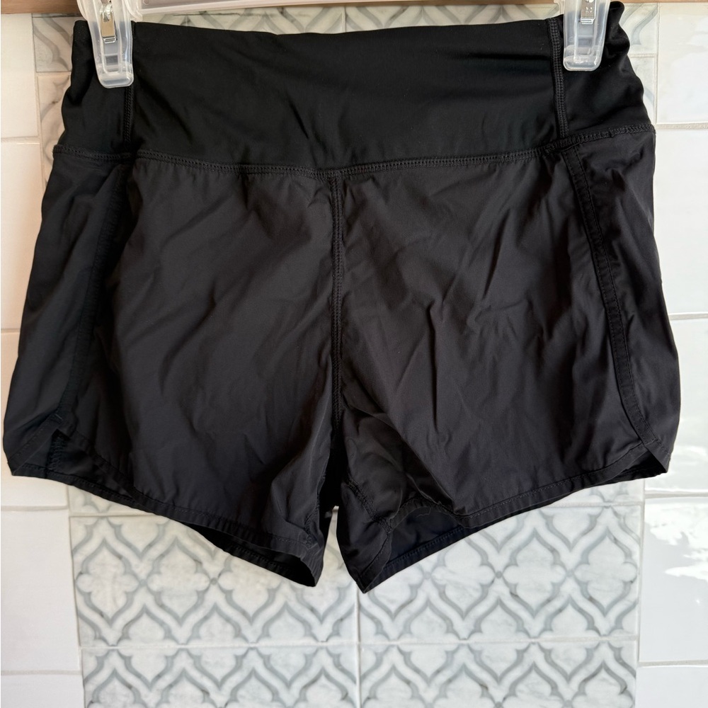 Sleek Black Athletic Shorts for Women